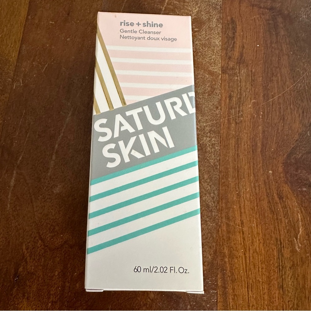 Saturdayโ Skin rise + shine gentle cleanser 60mL NEW